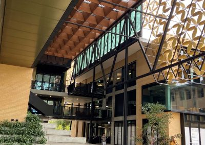 Inside the UWA Ezone Student Hub with Breezway Powerlouvre Windows