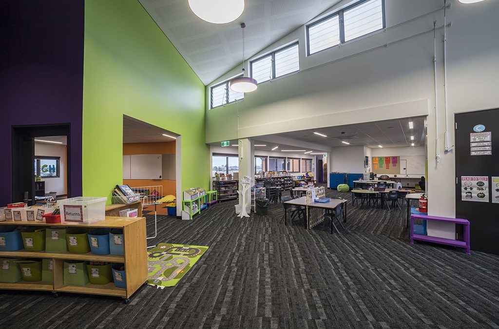 St Thomas the Apostle Primary School naturally ventilated with Breezway