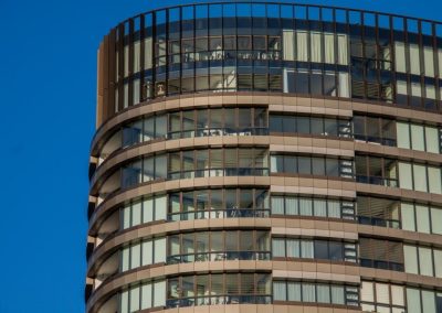 Australian Towers apartments with Breezway Louvres
