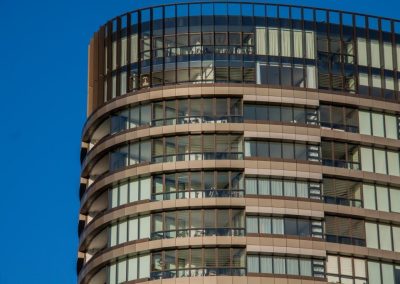 Australian Towers apartments with Breezway Louvres