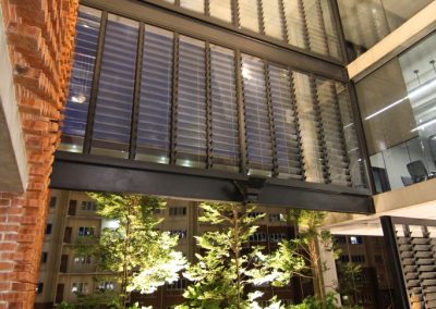 Breezway Louvre Windows add to the sustainable features of the PAM Centre