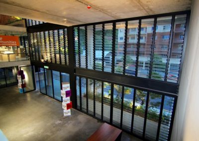 Breezway Louvres close tight to provide protection from outdoor weather