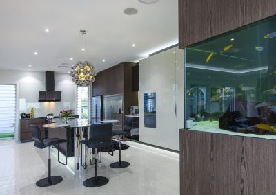 Breezway louvres in kitchen area of Buderim home