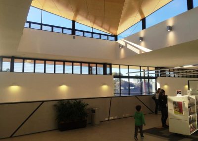 Carnes Hill Library with Breezway Louvre Windows