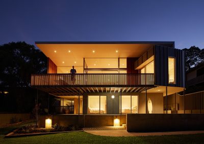 Double storey house with Breezway Louvres