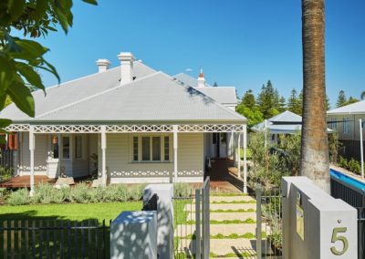 Front view of Family Beach House