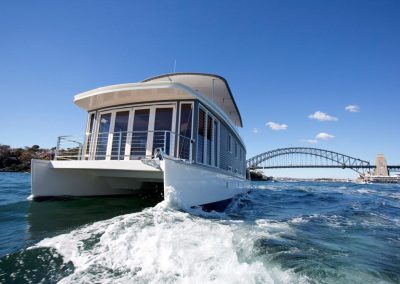 Mothership with Breezway louvres and sydney harbour bridge