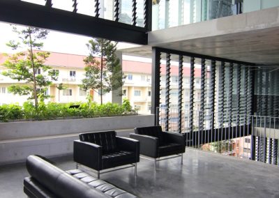 Outdoor views are maximised with Breezway Louvre Windows