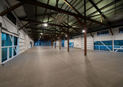Inside heritage listed property