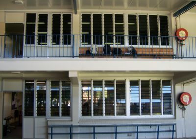 Breezway Louvres keep classrooms naturally ventilated