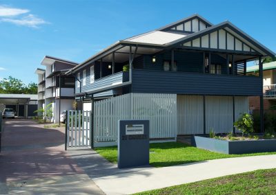 Exterior of building with Breezway Louvres