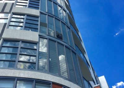 Bankstown Apartments in Sydney use the Altair Louvre Stronghold System