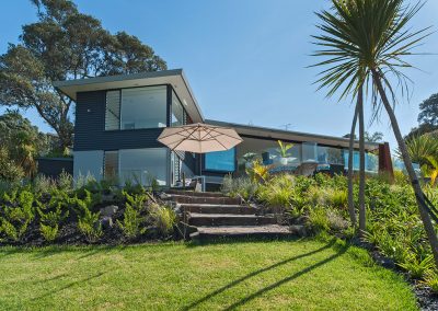 Exterior of Karaka Bay residential home