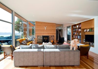 Living area with gorgeous views