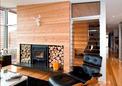 Living area with Breezway Louvres