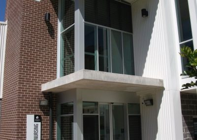 Exterior of University