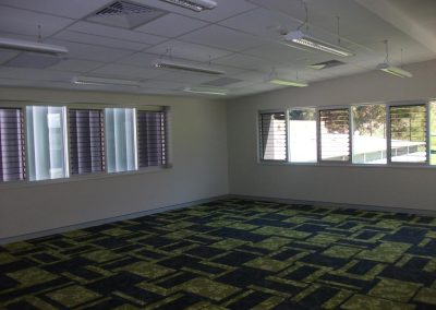 Breezway louvres help naturally ventilate classrooms