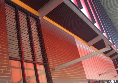 Breezway Louvres provide natural ventilation for classrooms