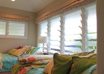 Living room with Breezway Louvres