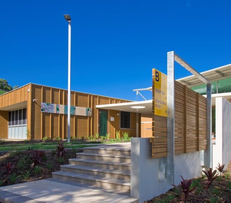 Exterior of building