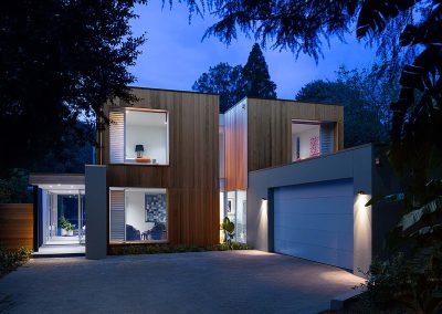 Exterior of home with Breezway Louvres