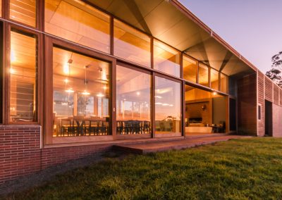 Exterior of home with Breezway Louvres