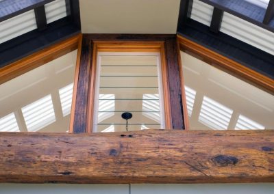 Breezway louvres up high allow heat to escape