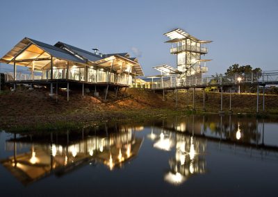 Exterior view of information centre
