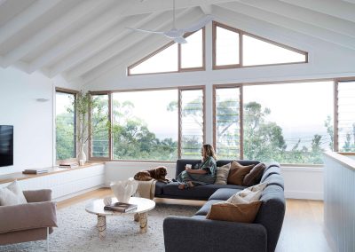 Aussie Coastal Reno featuring Breezway Louvre Windows