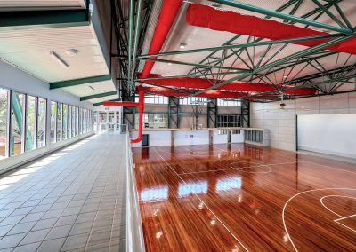 Naturally Ventilated Charles Darwin University Sports Hall