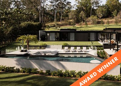 BLACKWOOD DOONAN: A private Oasis featuring Breezway Louvre Windows
