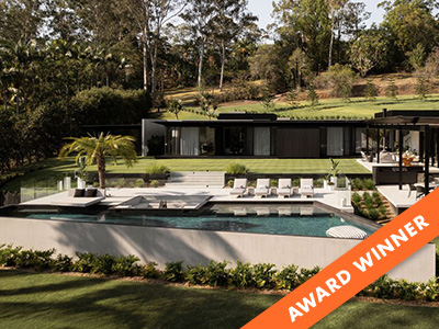 BLACKWOOD DOONAN: A private Oasis featuring Breezway Louvre Windows